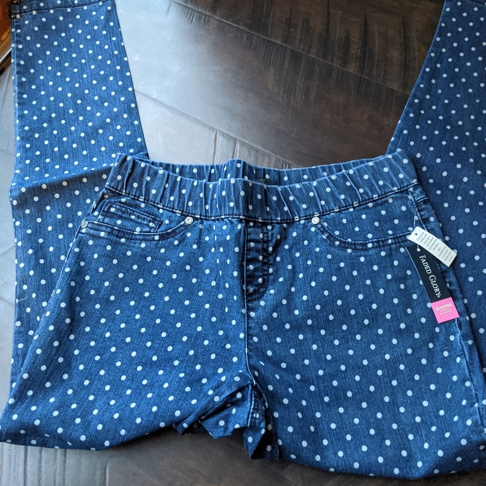 New Polka Dot Jeggings